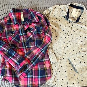 Long sleeve girls tops